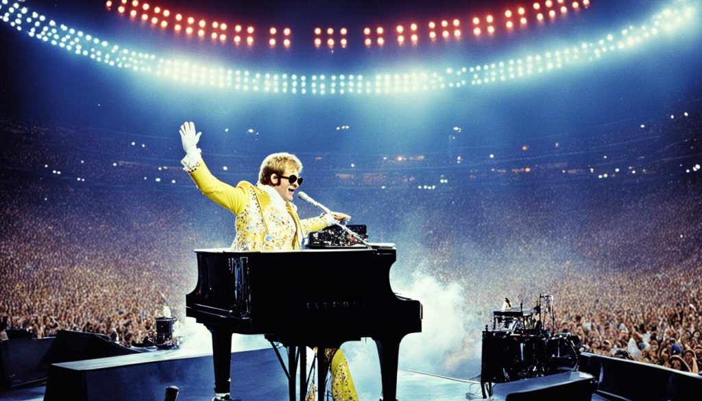 Elton John Dodger Stadium 1975